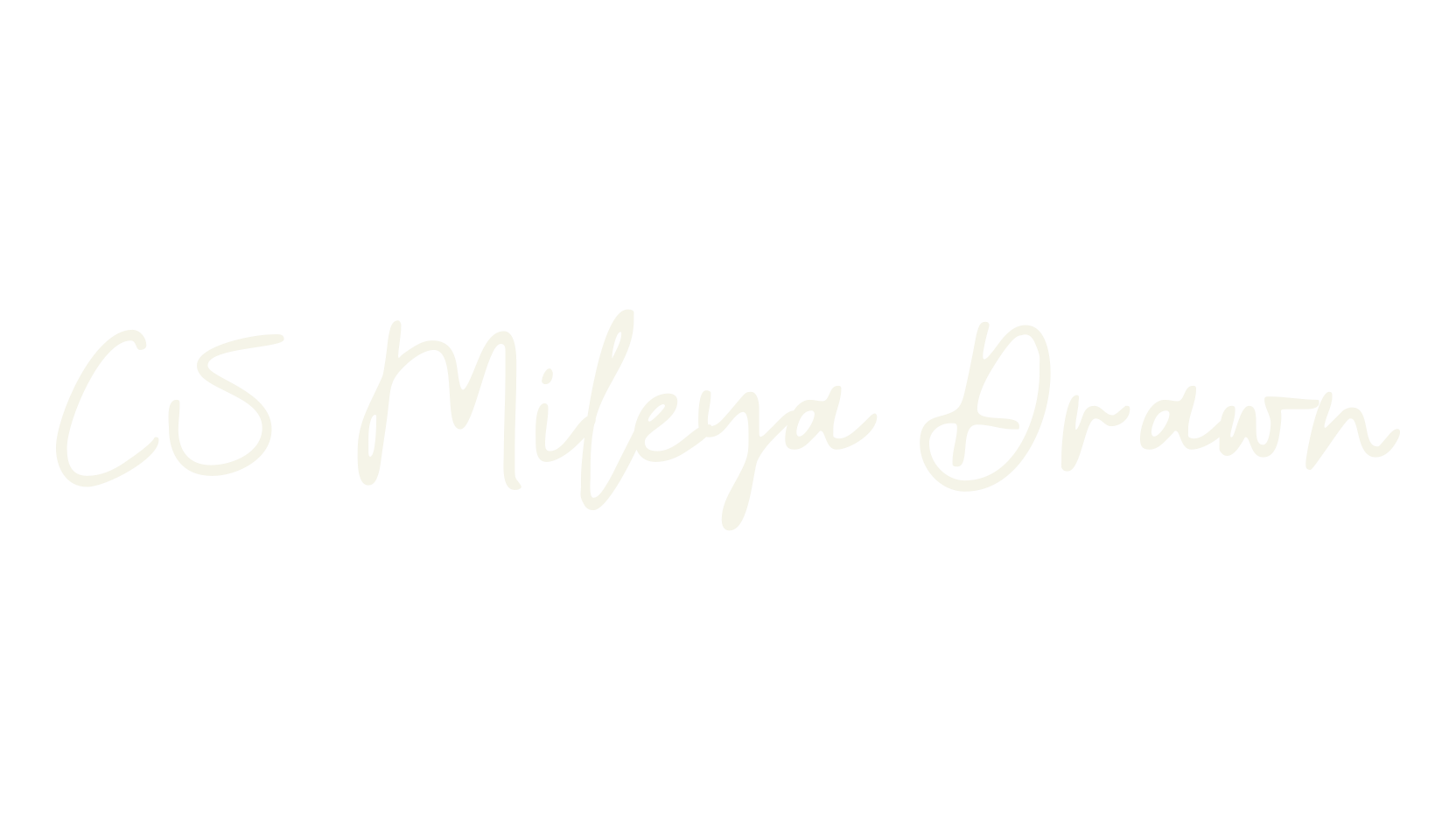 CS Mileya Drawn, fashion script font preview