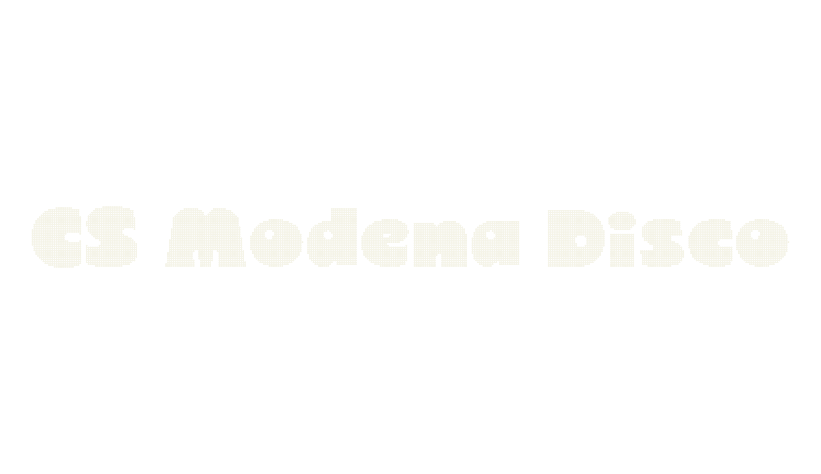 CS Modena Disco, display market font preview