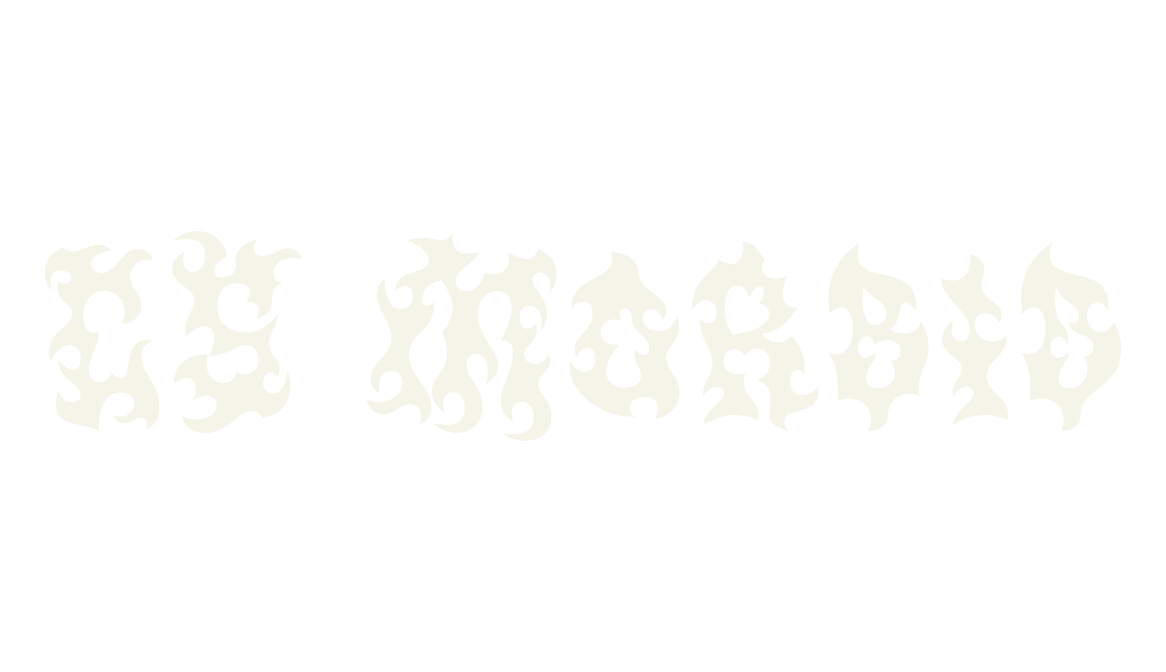 CS Morbid, black metal font preview