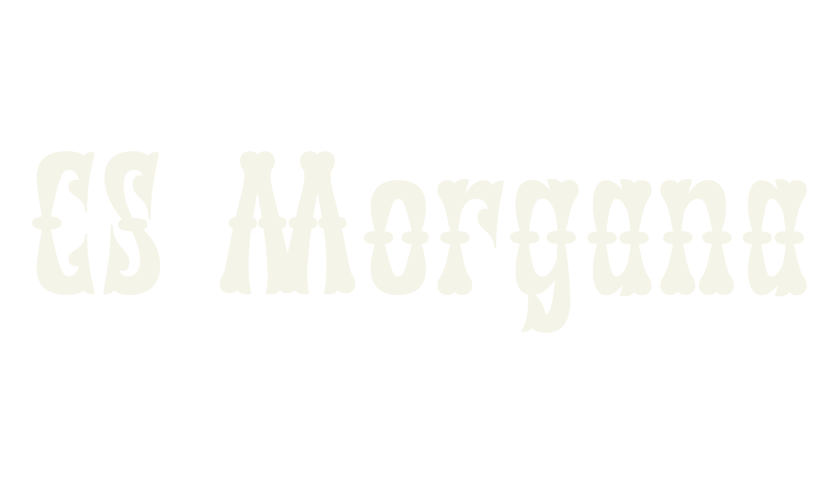 CS Morgana, fantasy font preview