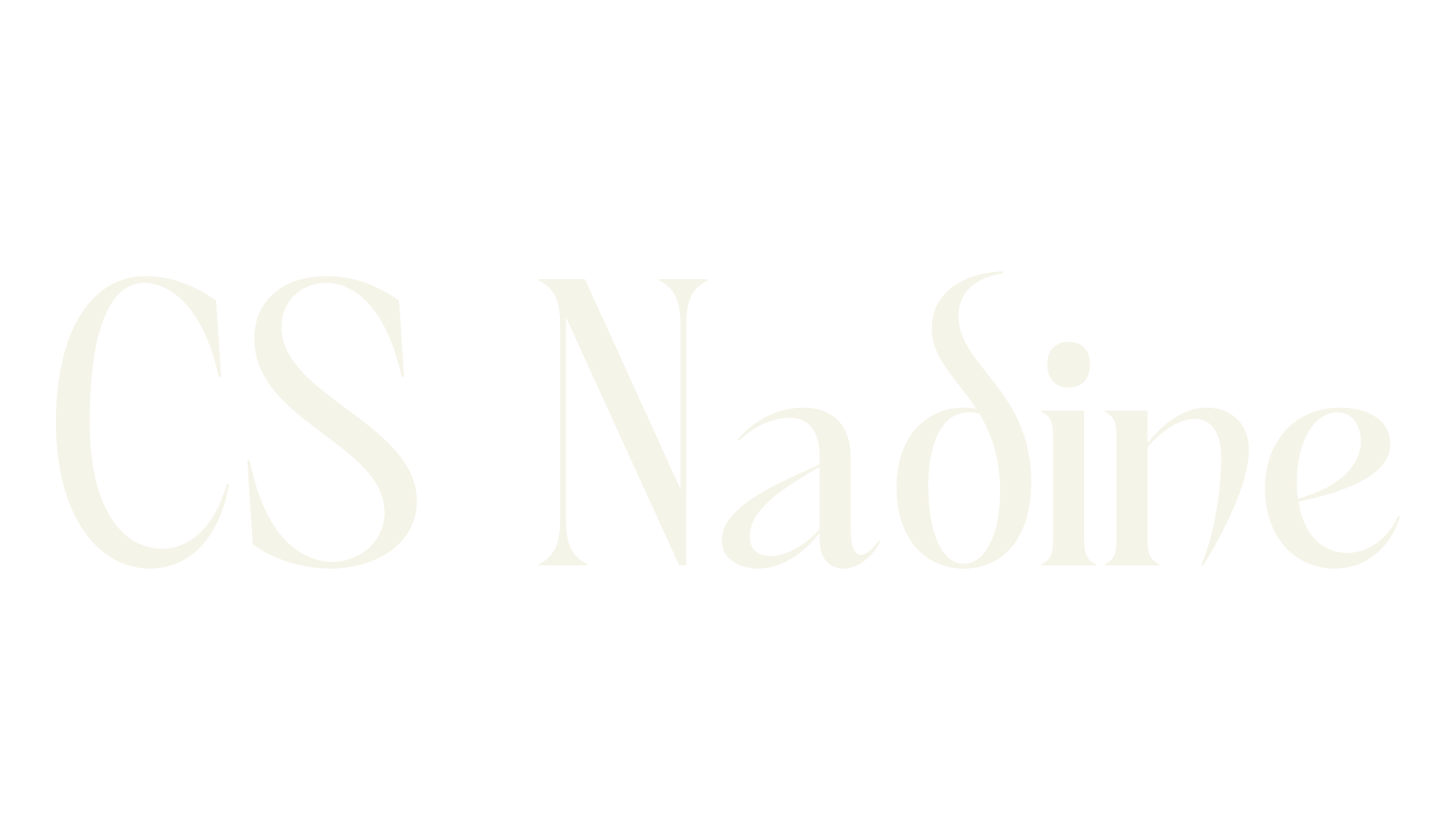CS Nadine, uncial font preview