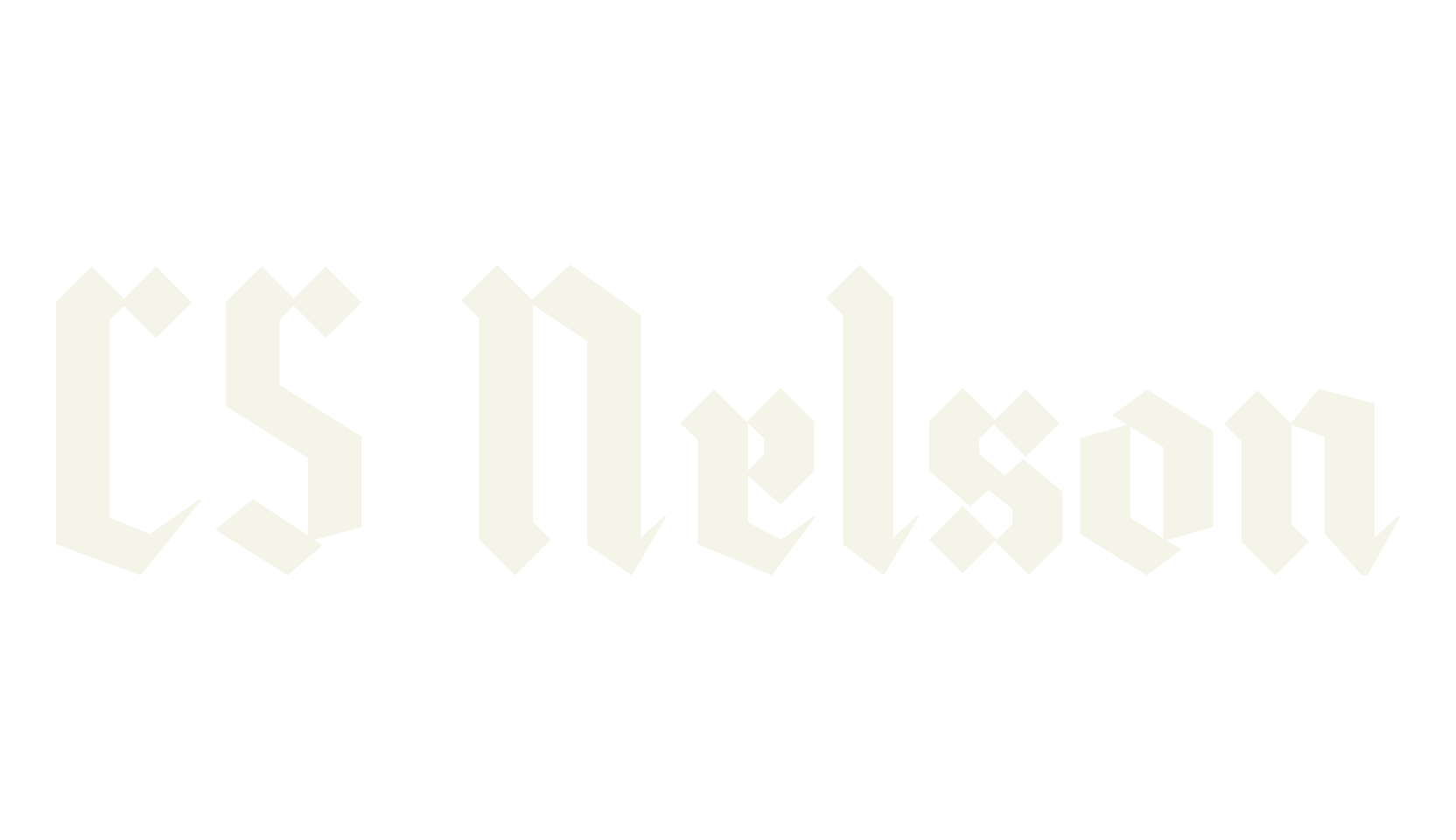CS Nelson, gothic font preview