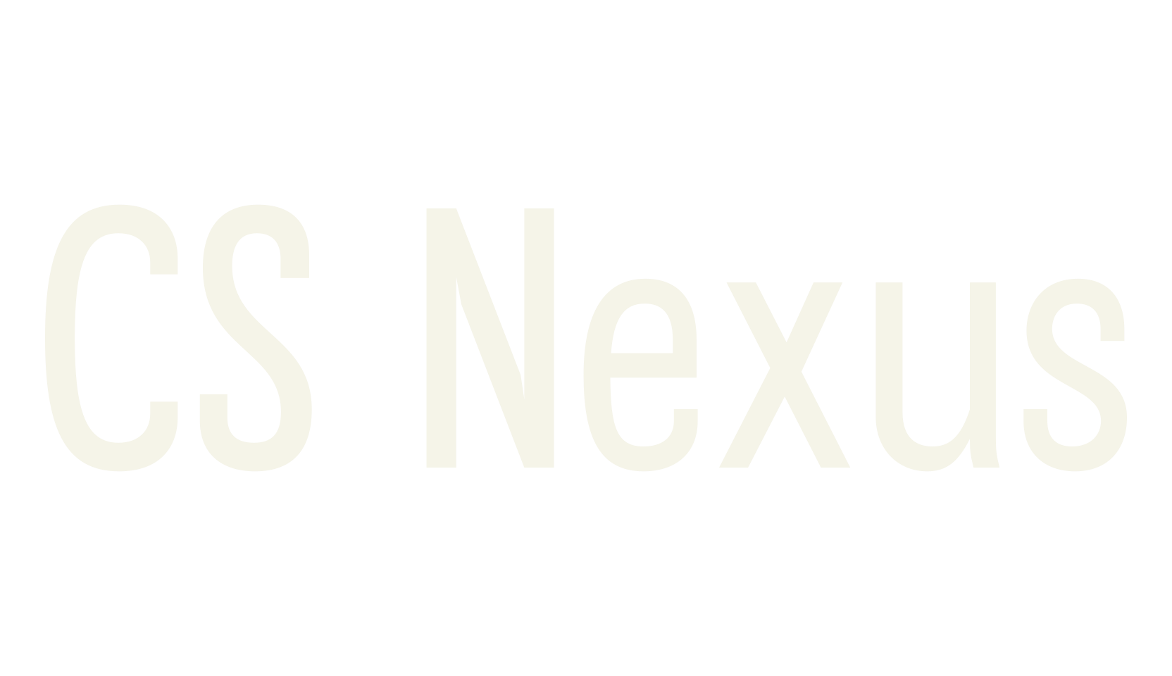 CS Nexus, corporate font preview
