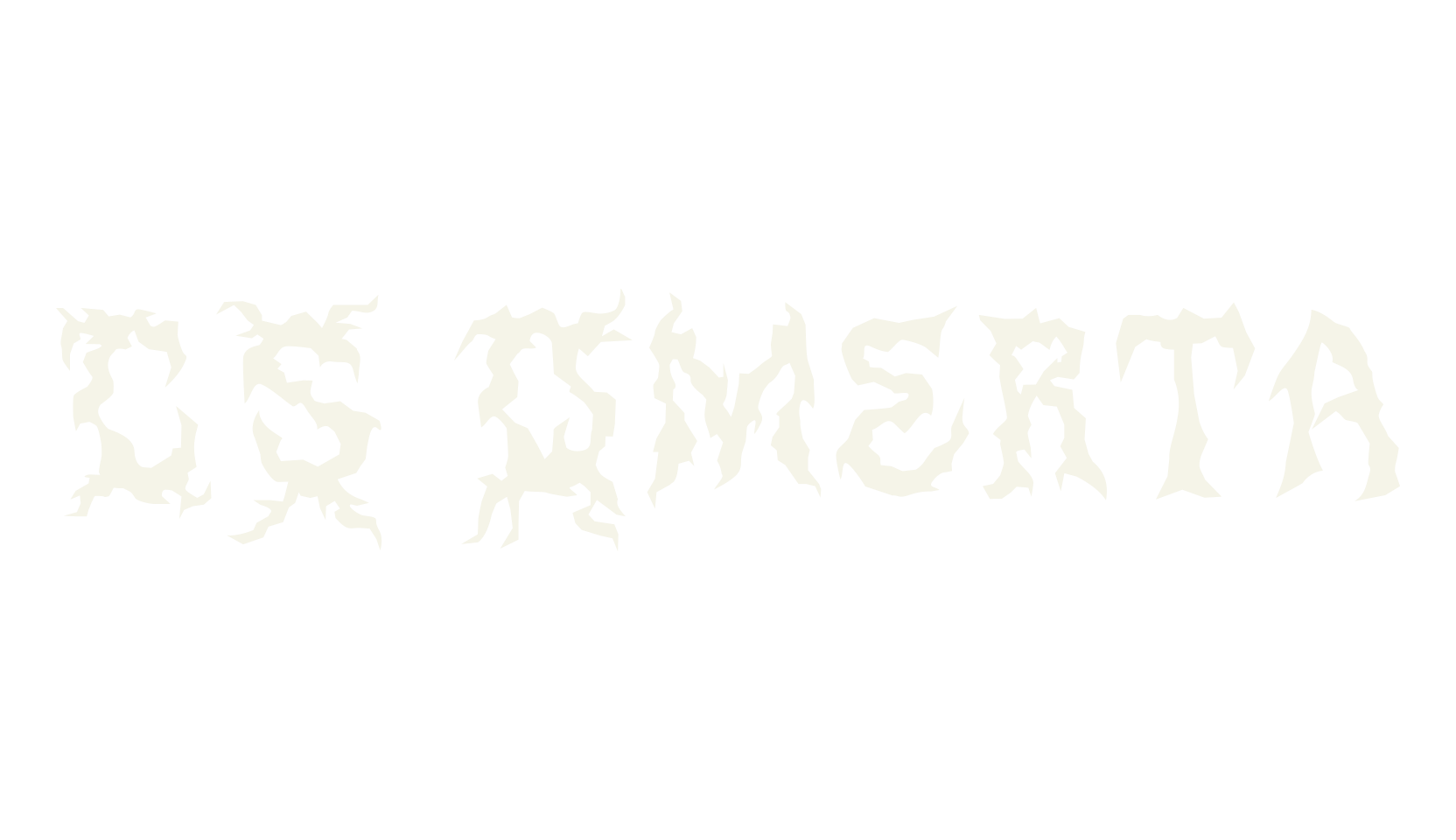 CS Omerta, album cover font preview