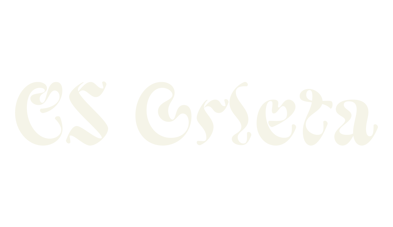 CS Orleta, psychedelic font preview