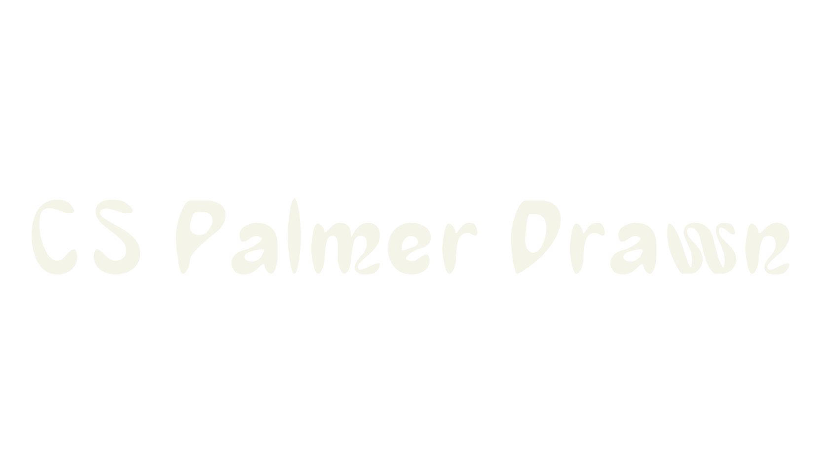CS Palmer Drawn, weird font preview