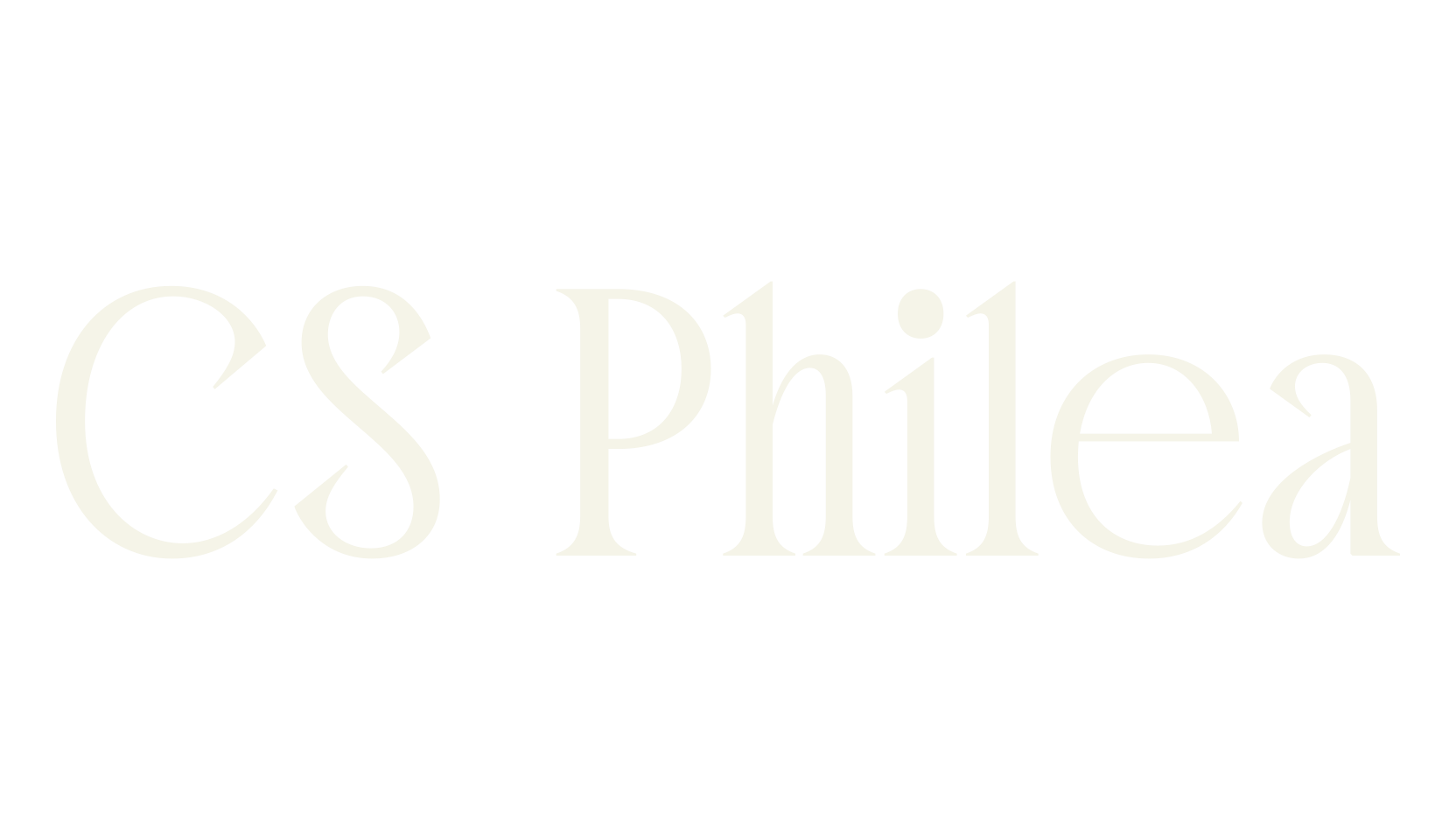 CS Philea, luxury font preview