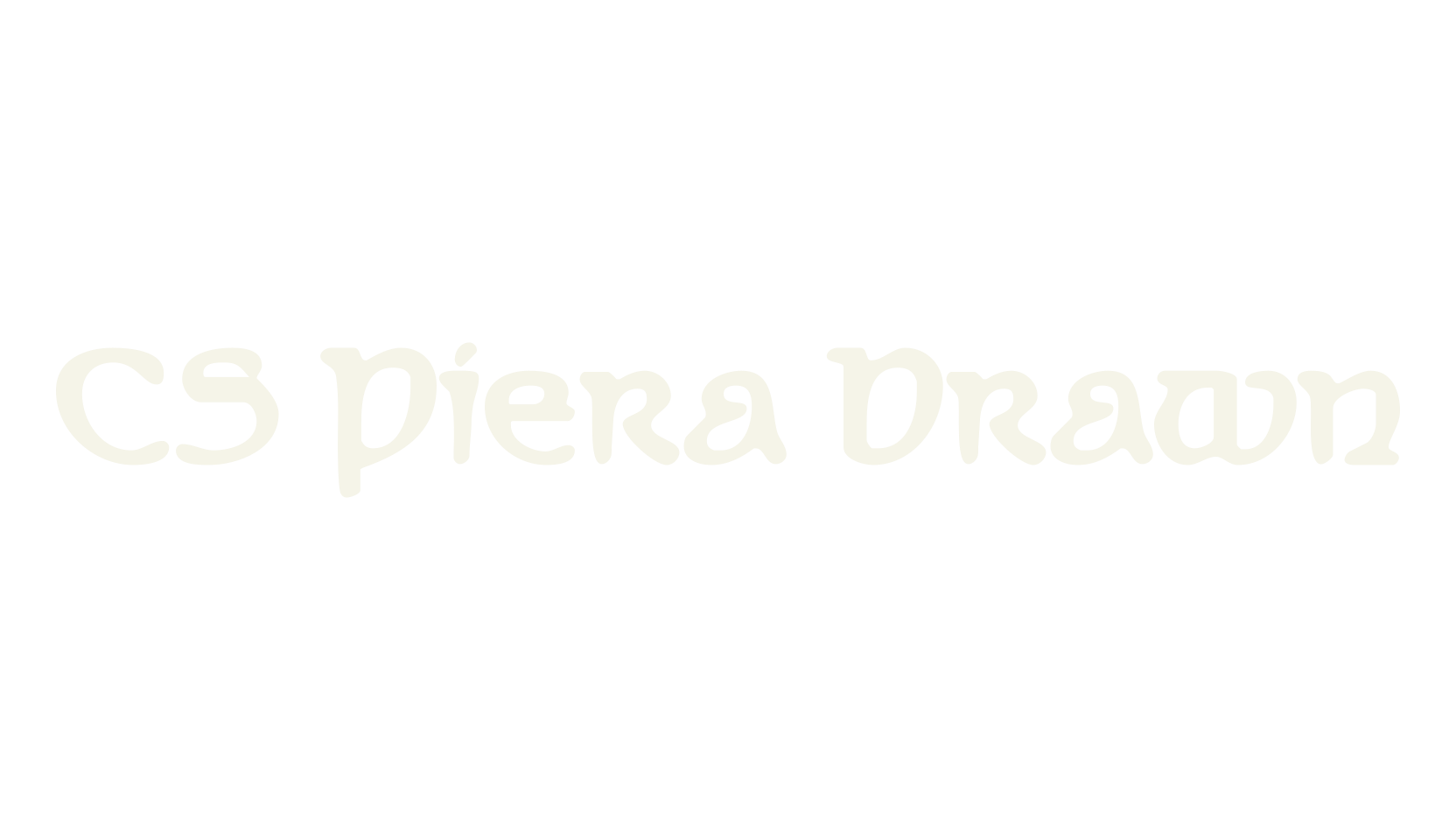 CS Piera Drawn, uncial font preview