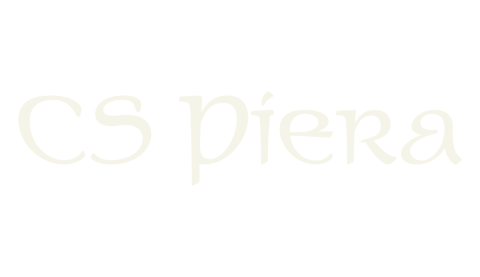 CS Piera, uncial font preview