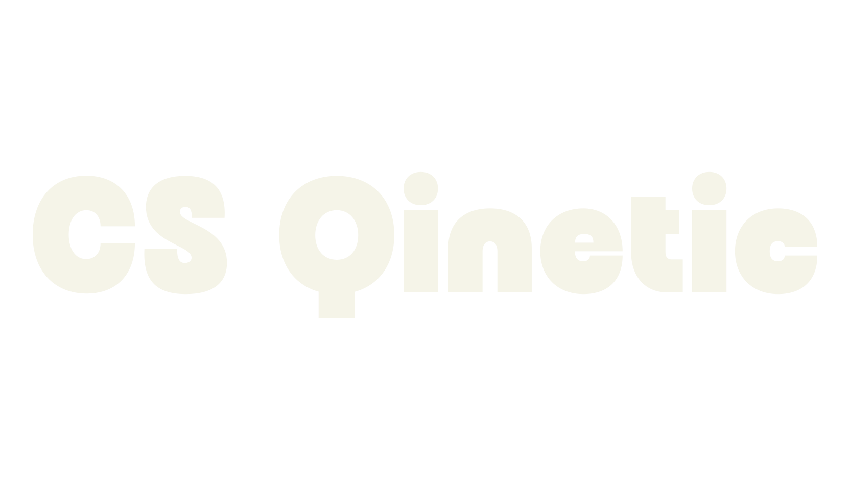 CS Qinetic, bold font preview