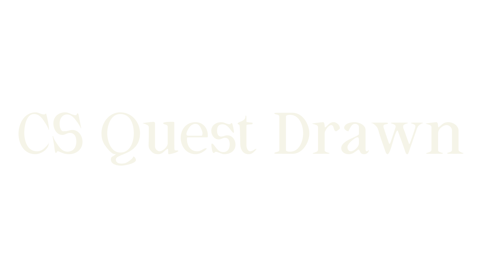CS Quest Drawn, display market font preview