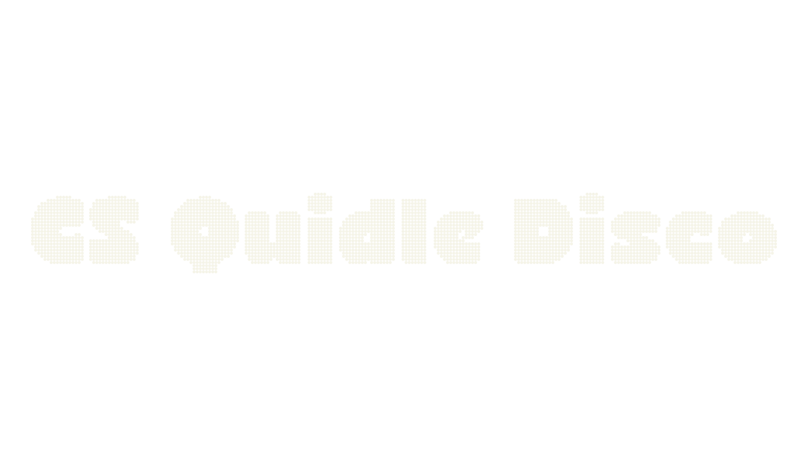 CS Quidle Disco, display market font preview