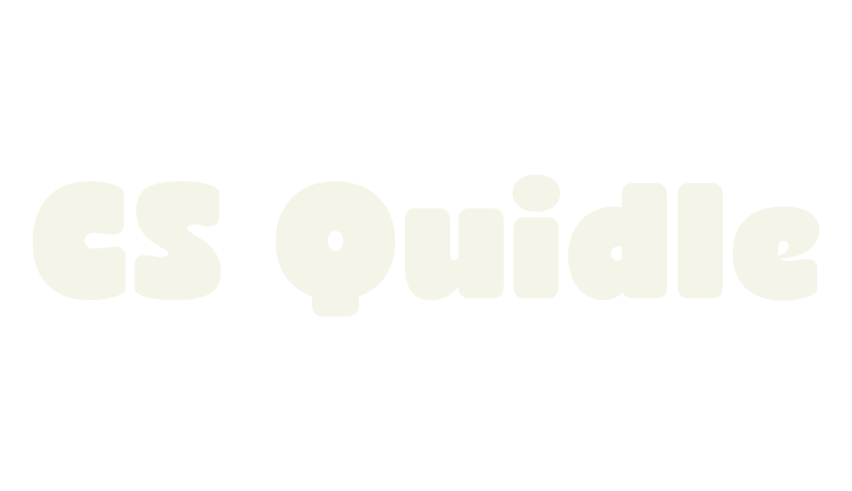 CS Quidle, thick font preview