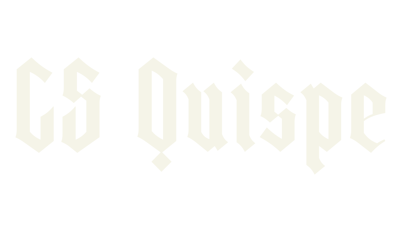 CS Quispe, gothic font preview