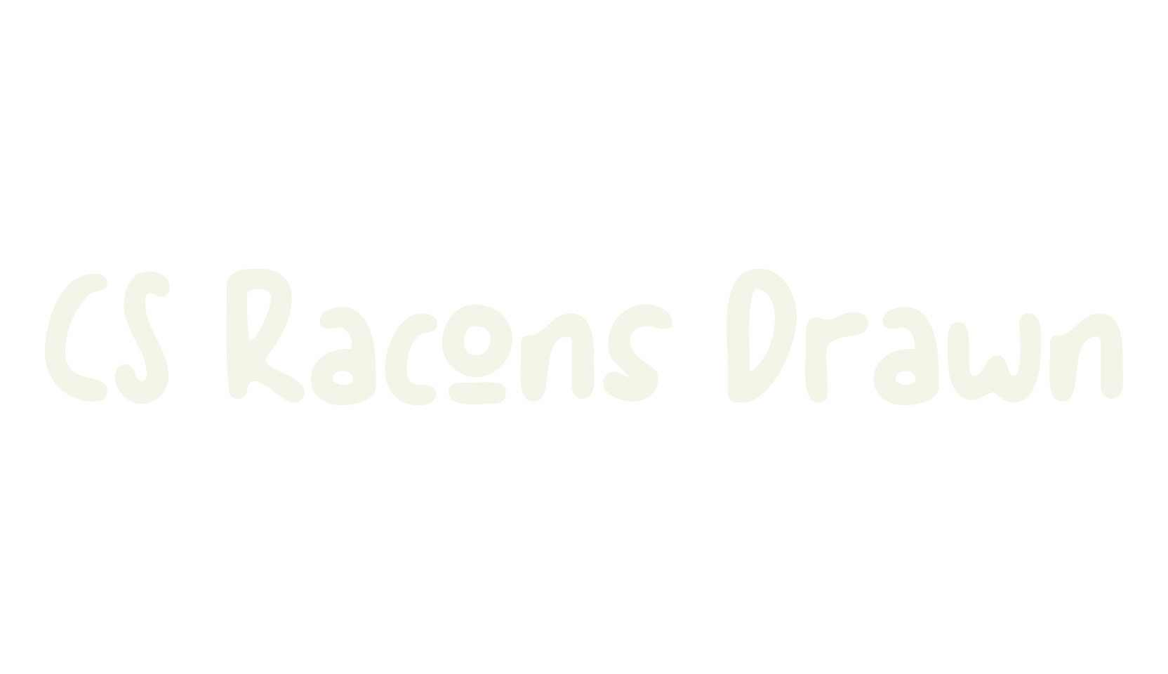 CS Racons Drawn, display market font preview