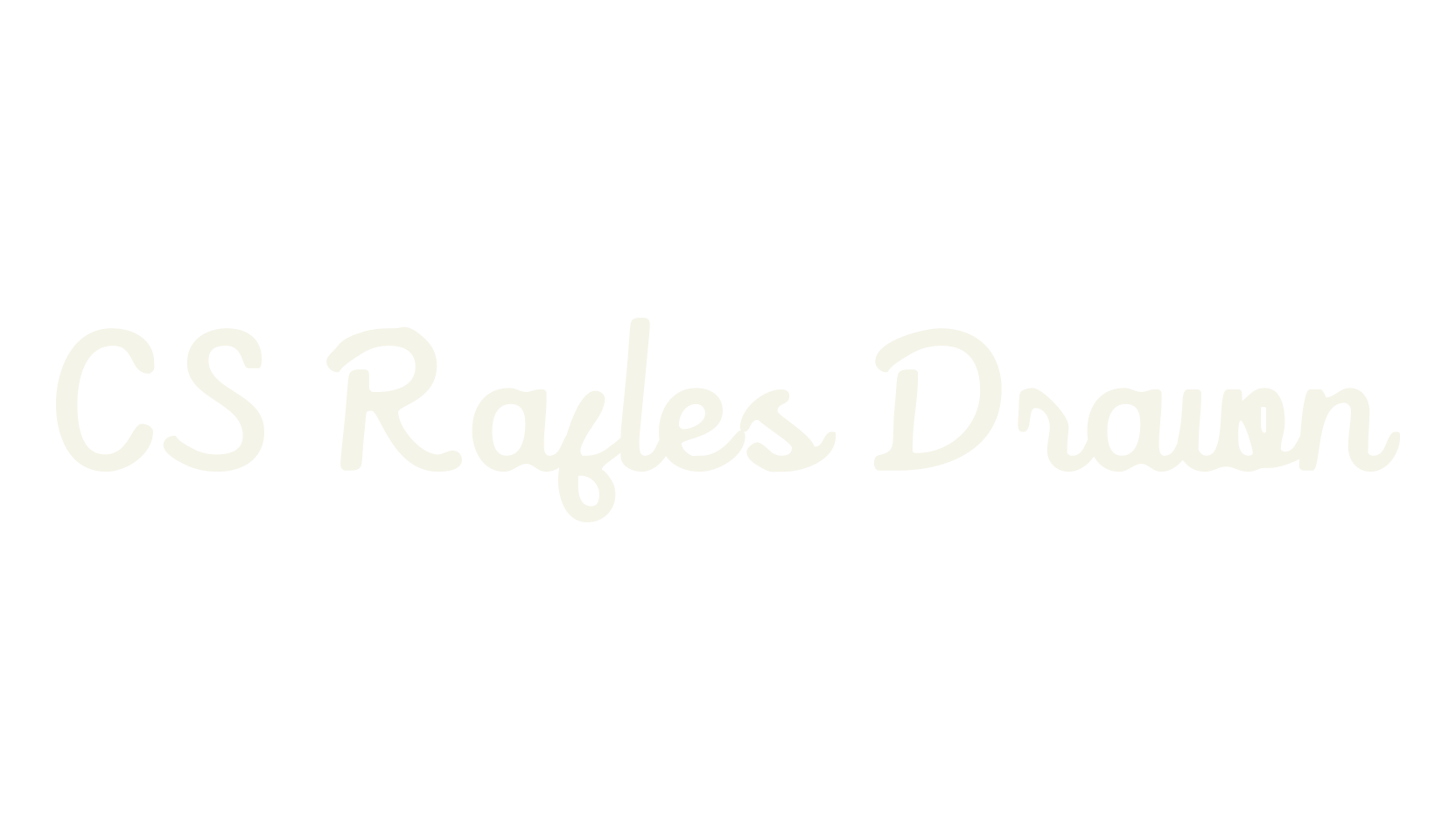 CS Rafles Drawn, fashion script font preview
