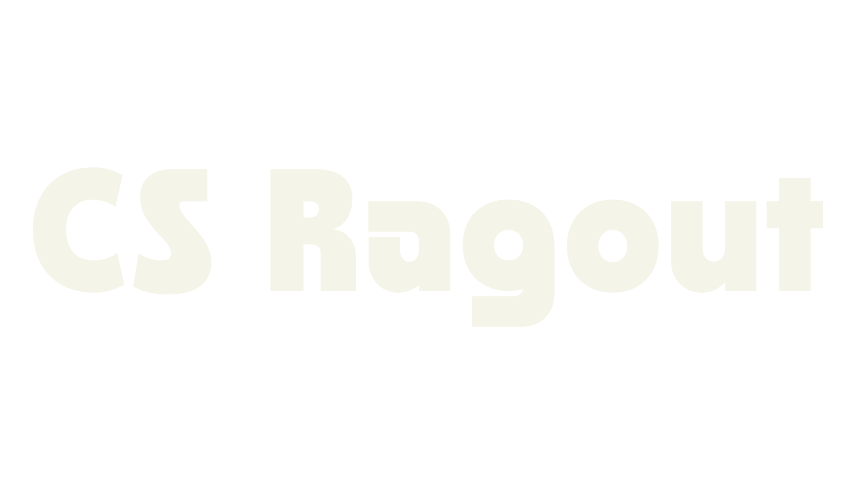 CS Ragout, bold font preview