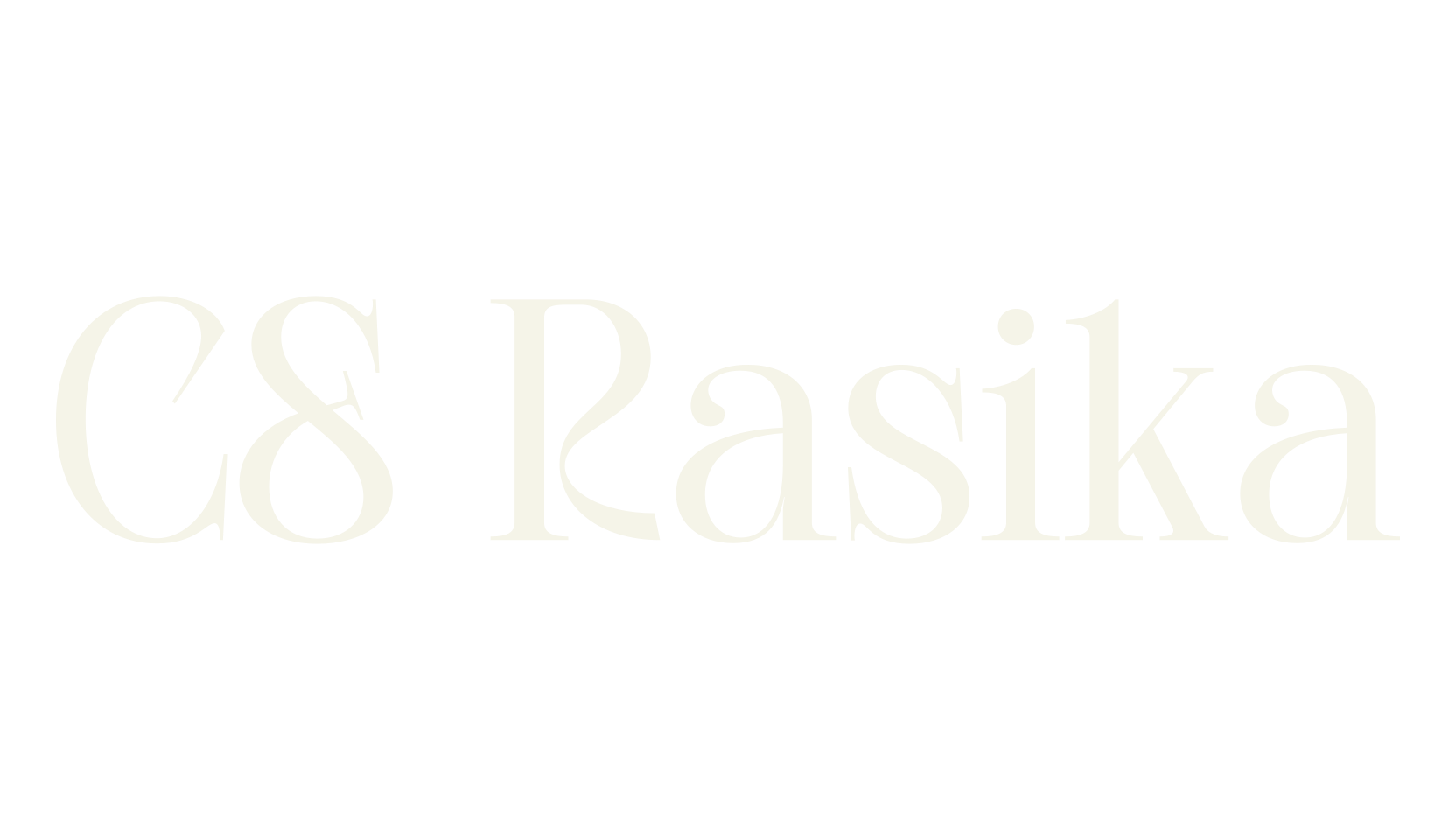 CS Rasika, serif font preview