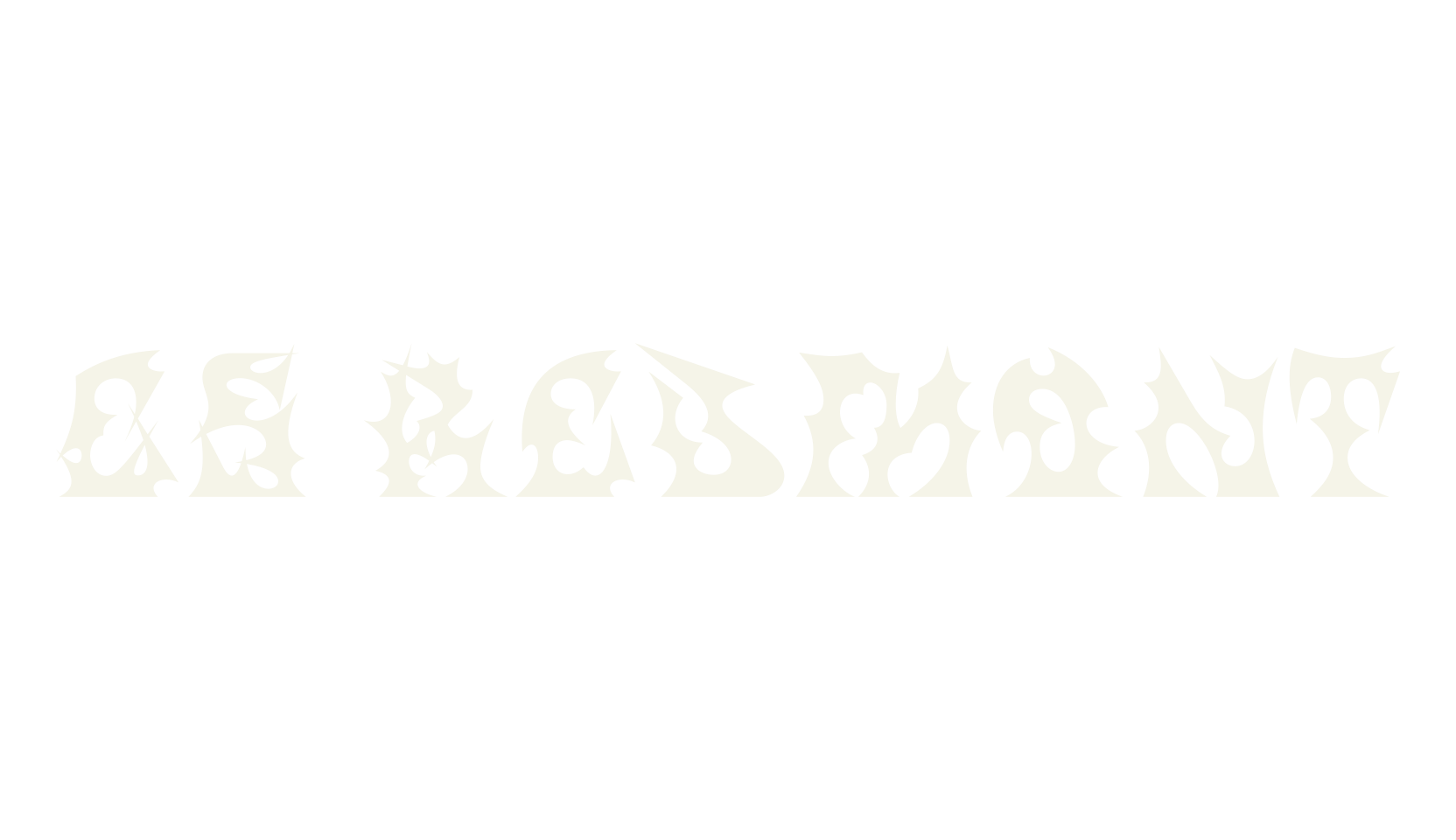 CS Redmont, death metal font preview