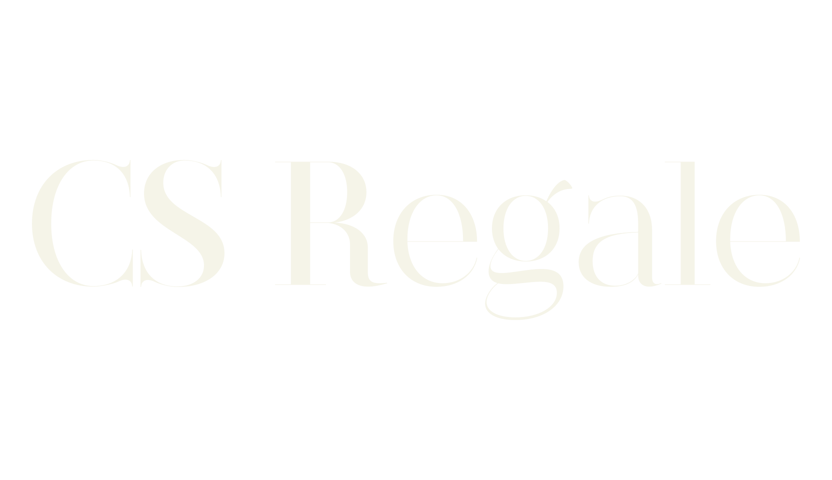 CS Regale, display market font preview