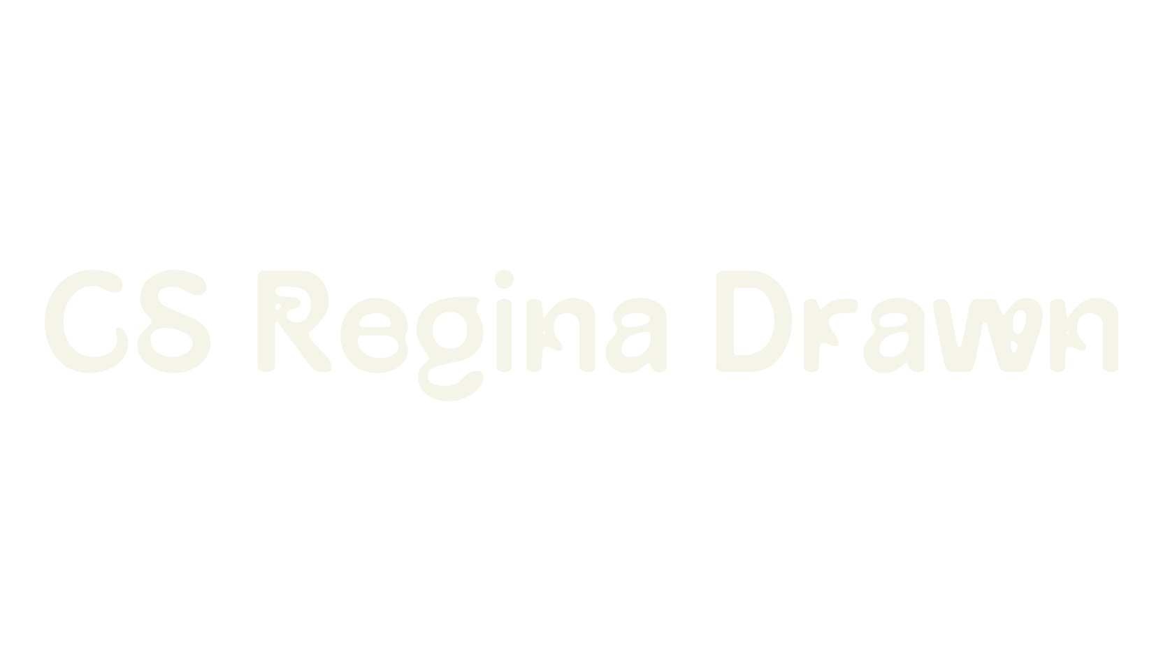 CS Regina Drawn, art deco font preview