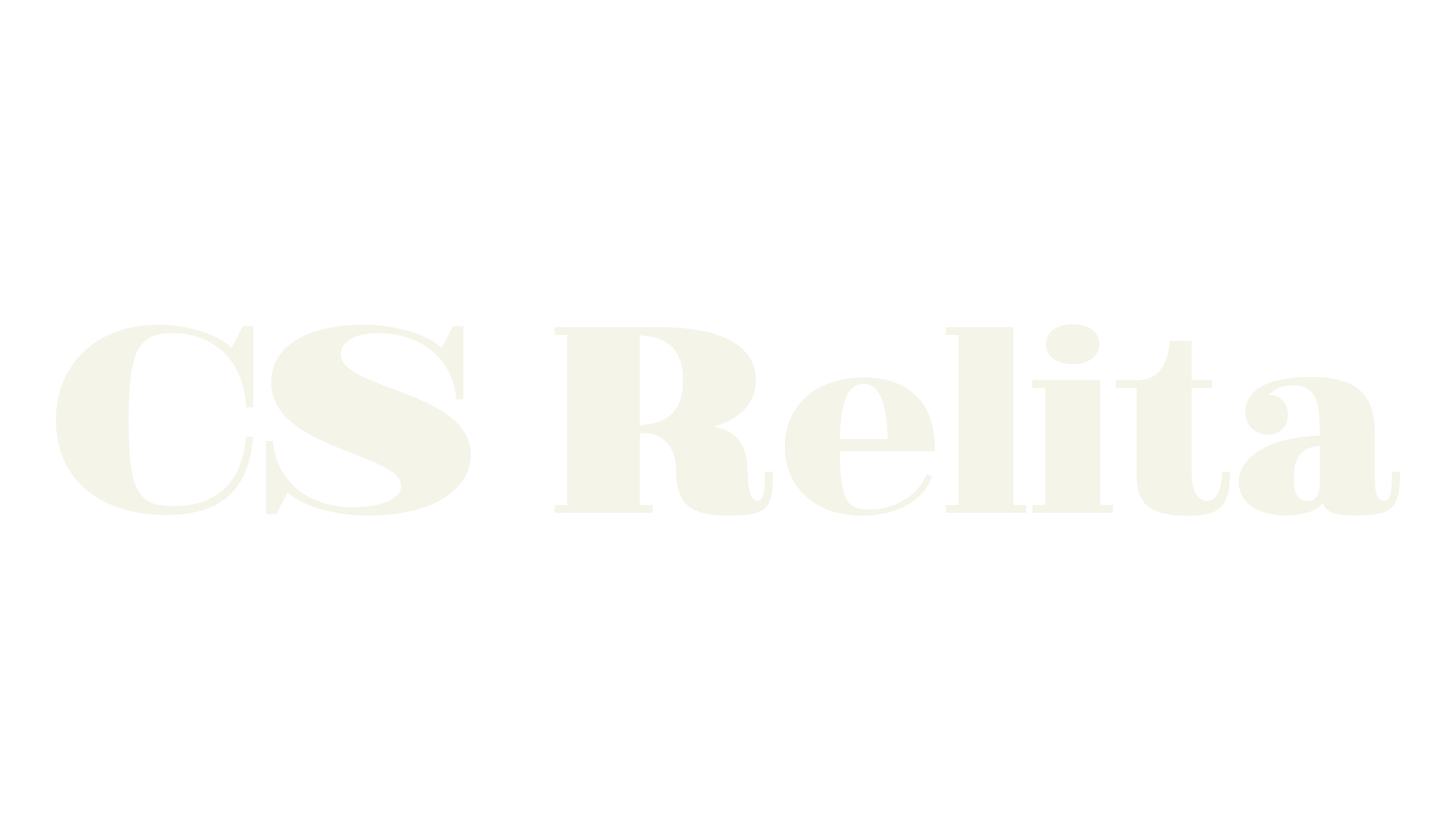 CS Relita, bold font preview