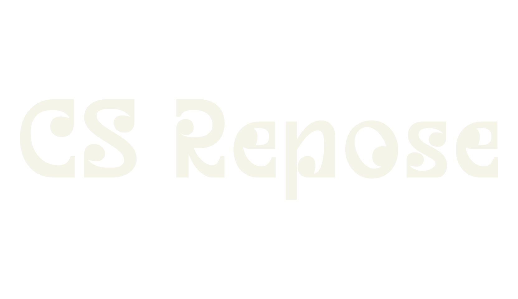 CS Repose, bold font preview