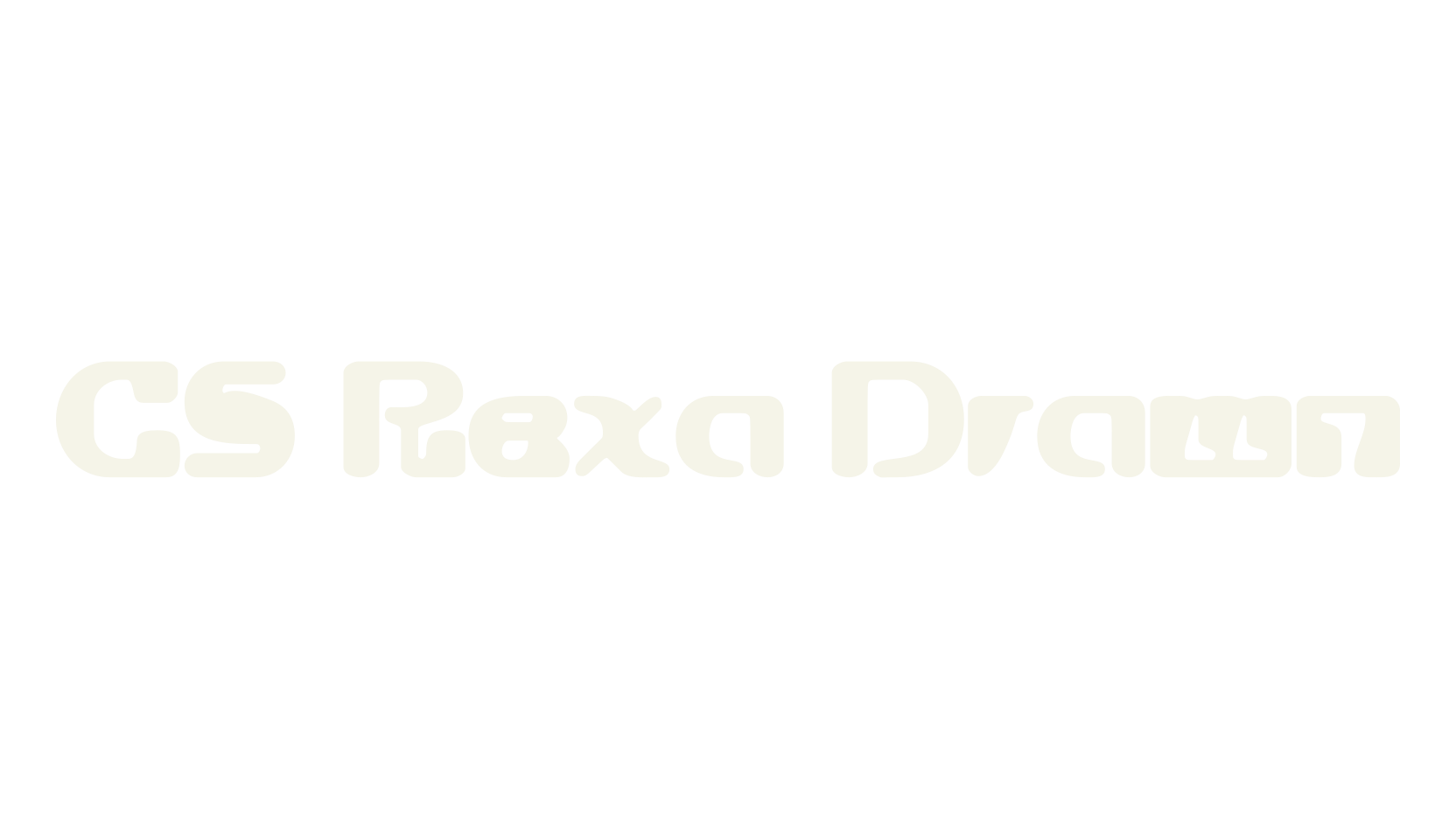 CS Rexa Drawn, display market font preview