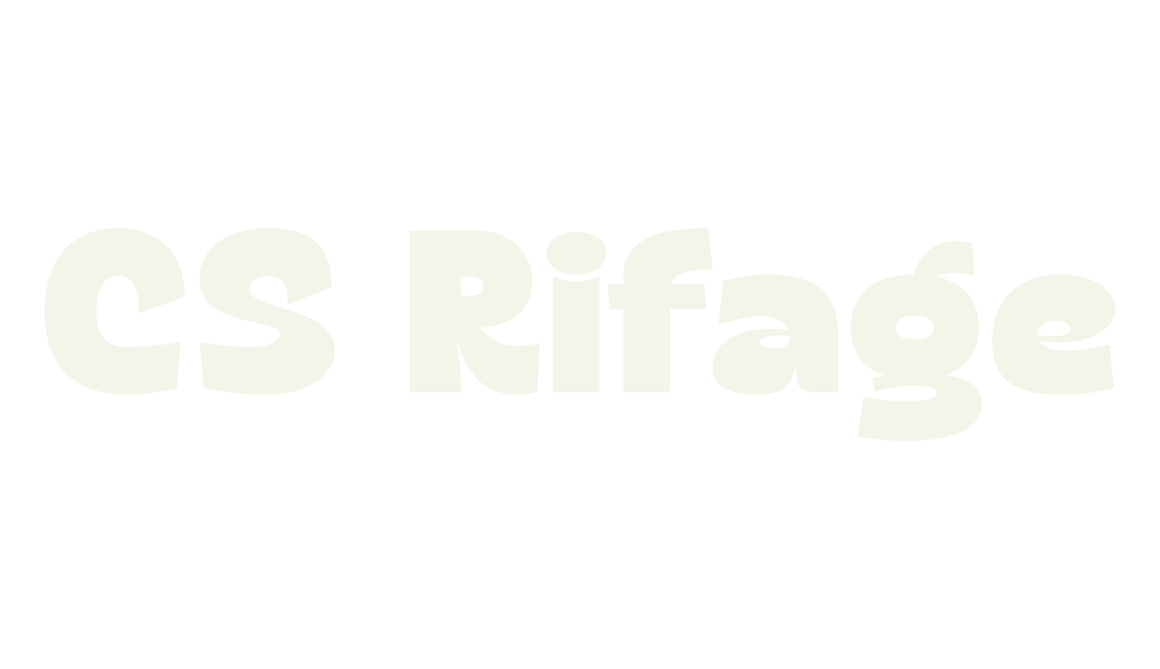 CS Rifage, heading font preview