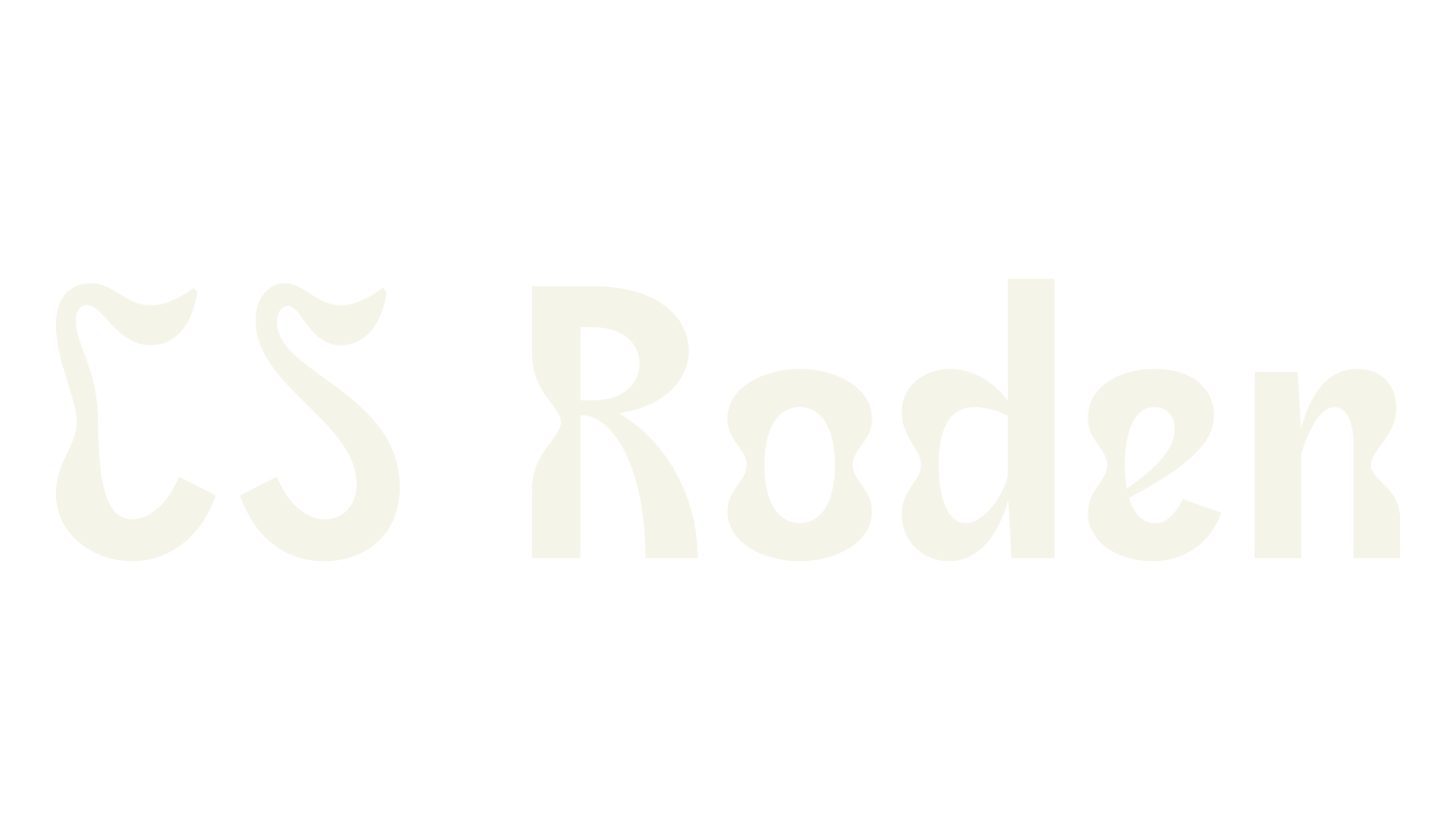 CS Roden, psychedelic font preview