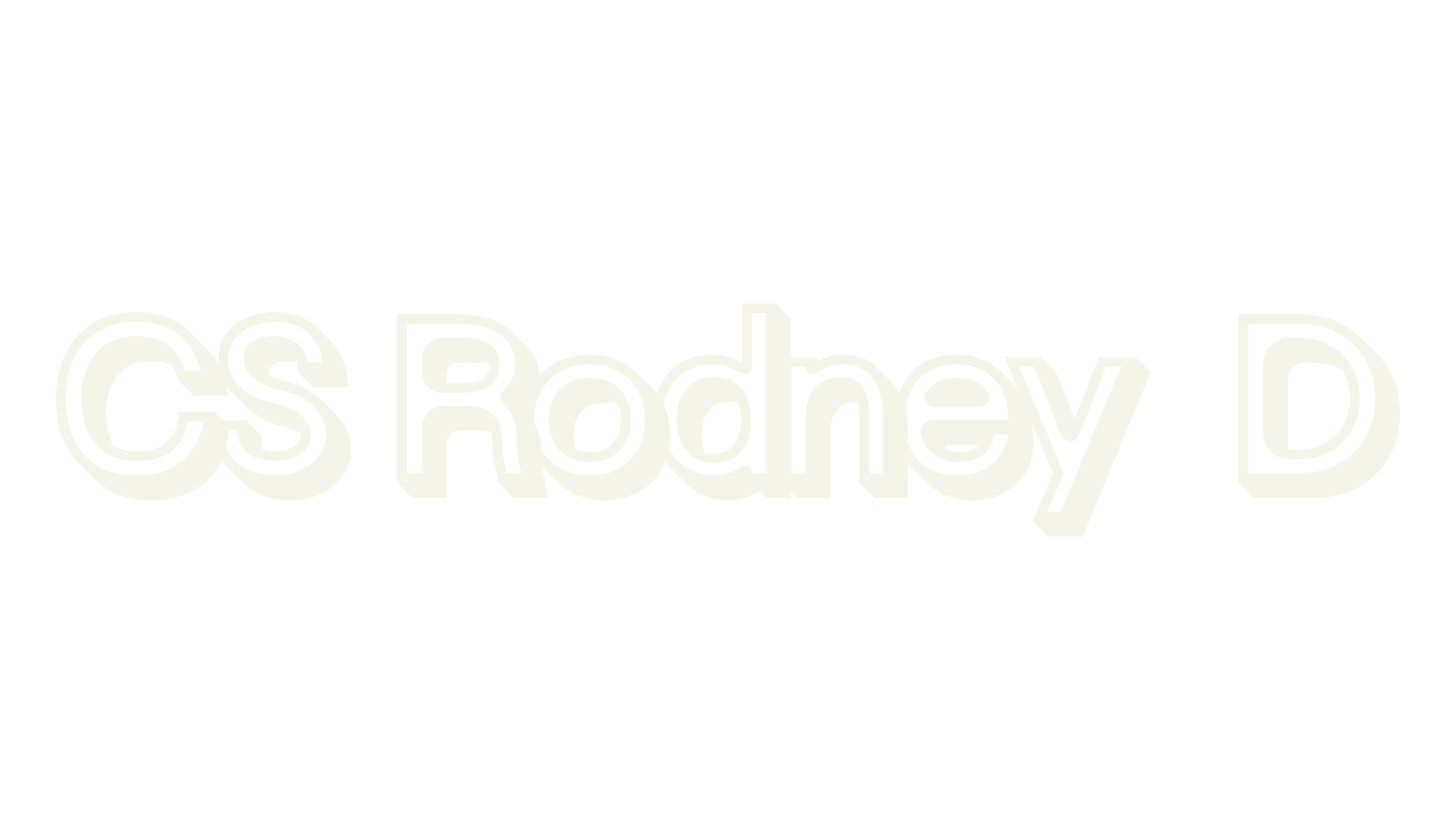 CS Rodney 3D, 3d font preview