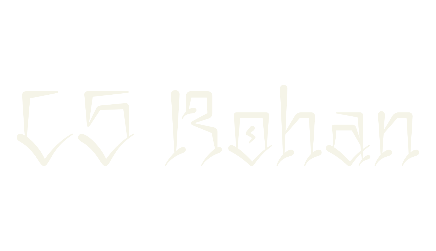 CS Rohan, chicano font preview