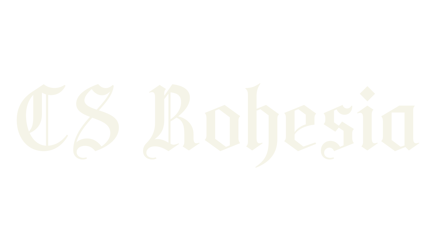 CS Rohesia, gothic font preview