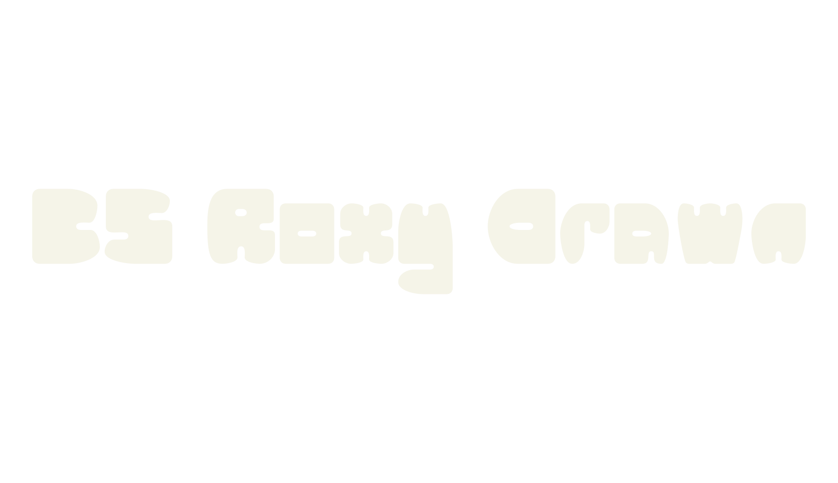 CS Roxy Drawn, bold font preview