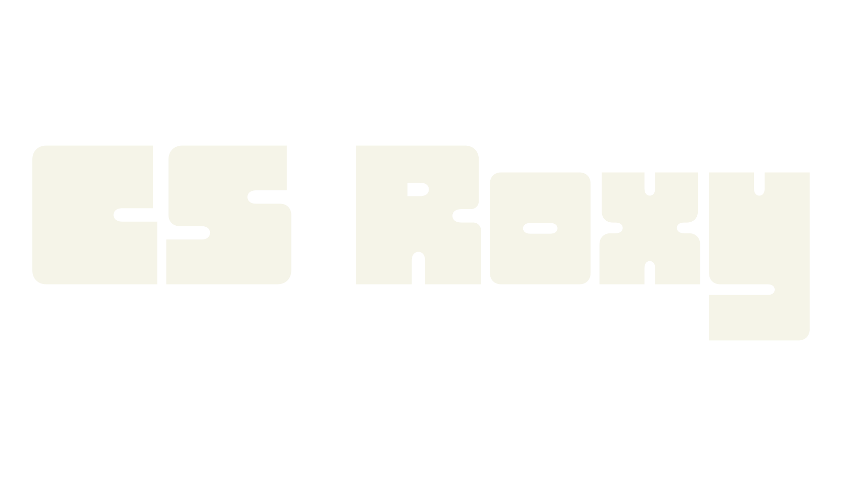 CS Roxy, funky font preview