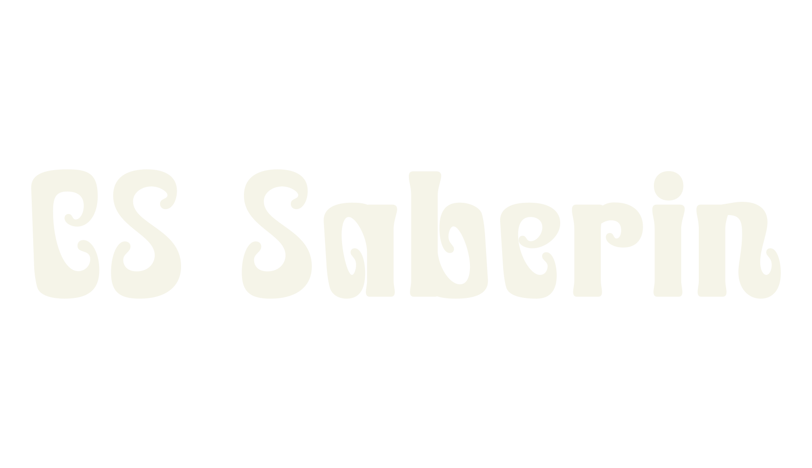 CS Saberin, bold font preview