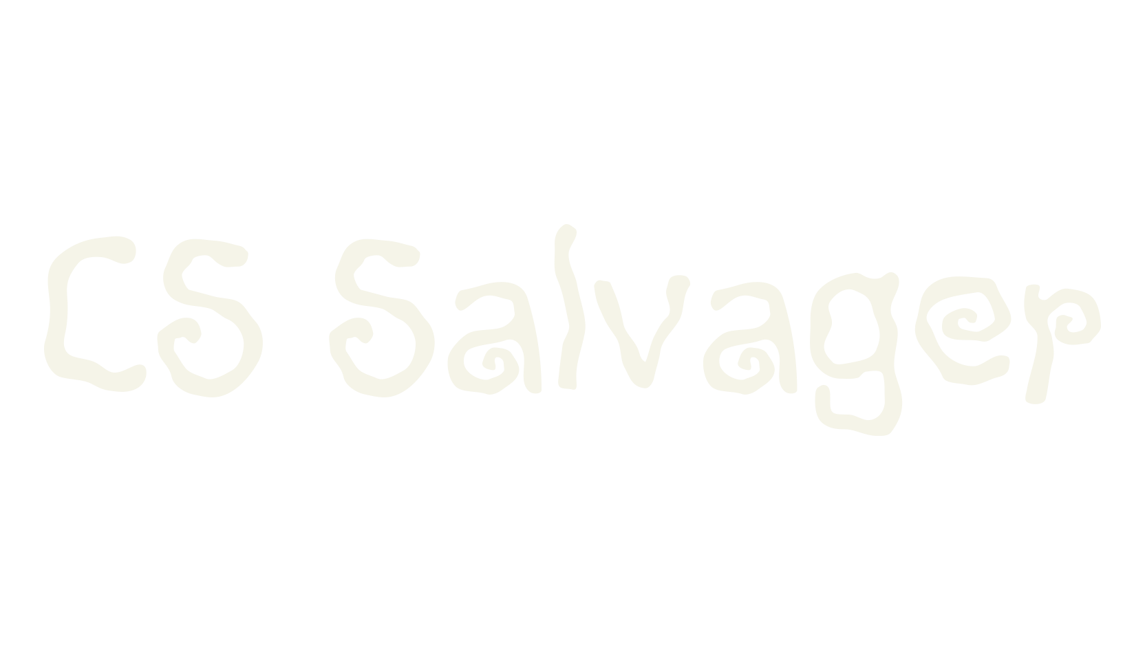 CS Salvager, weird font preview