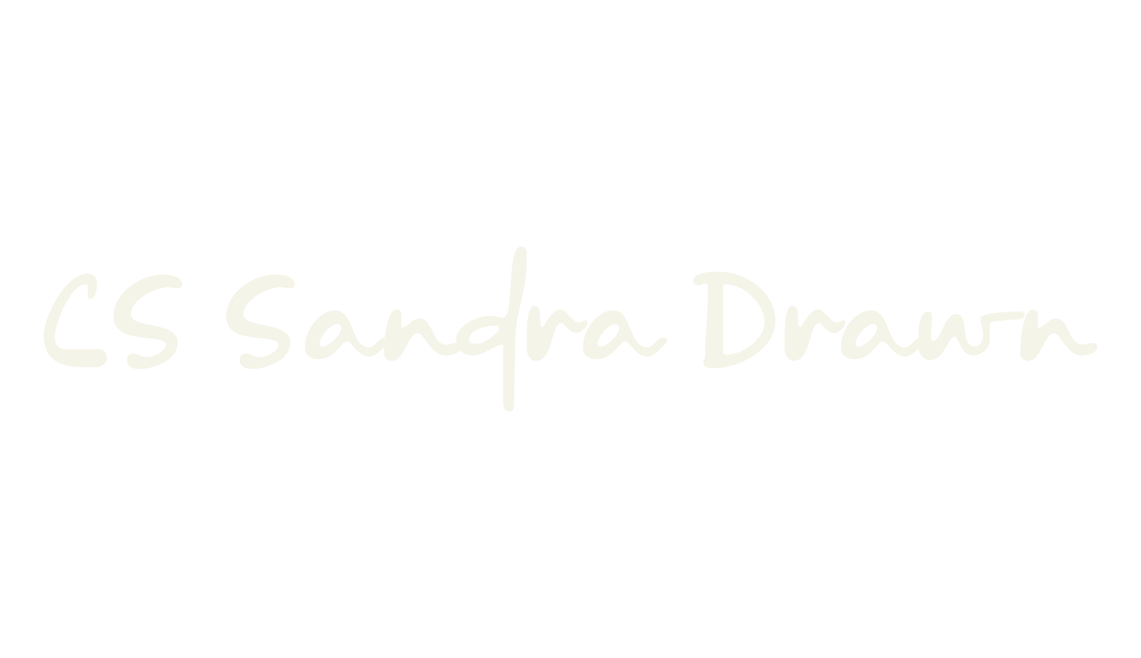 CS Sandra Drawn, fashion script font preview