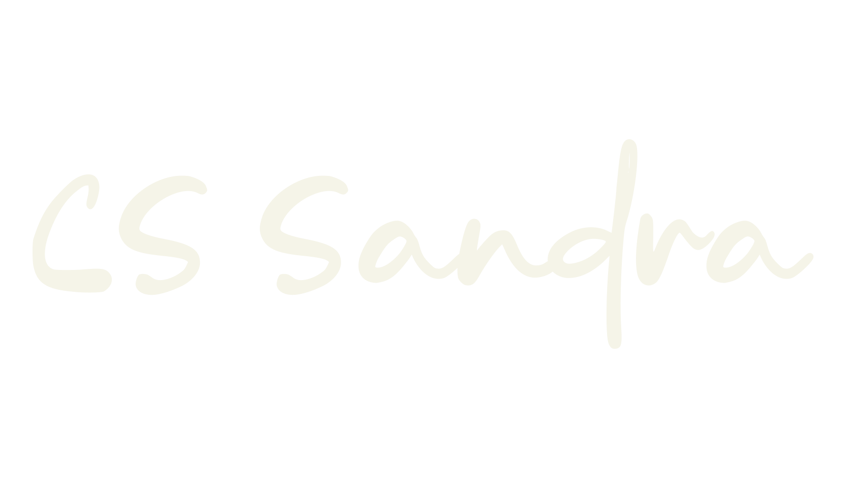 CS Sandra, fashion script font preview