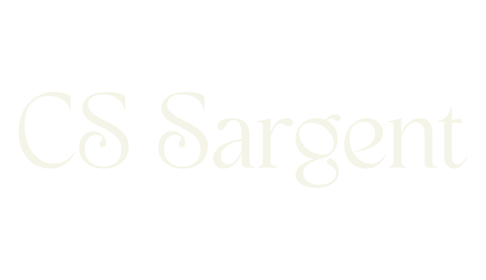 CS Sargent, feminine font preview