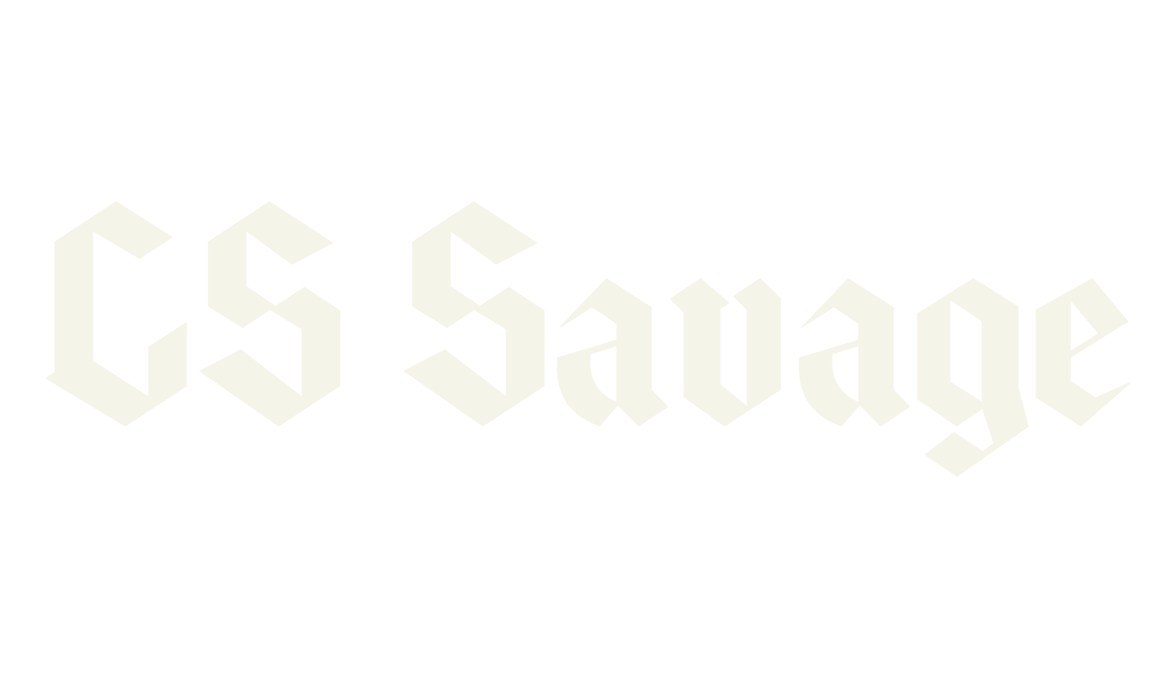 CS Savage, gothic font preview