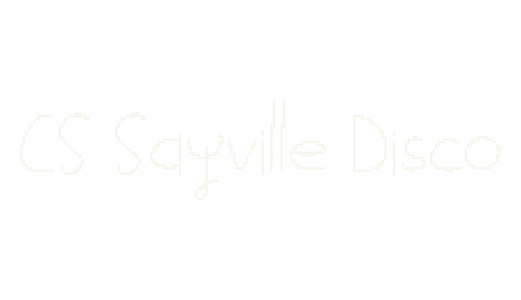 CS Sayville Disco, handwritten font preview
