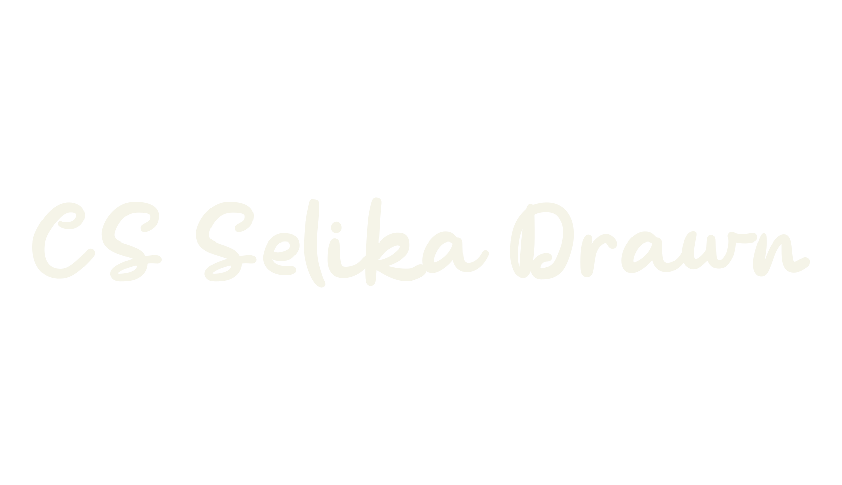 CS Selika Drawn, fashion script font preview