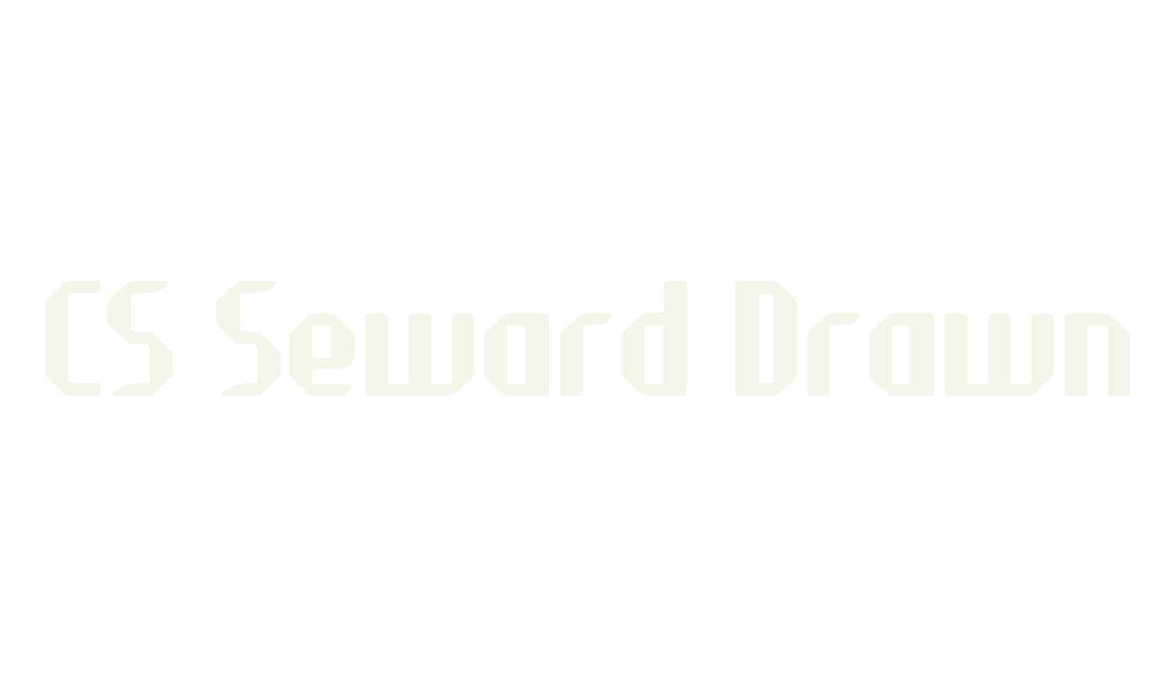 CS Seward Drawn, display market font preview