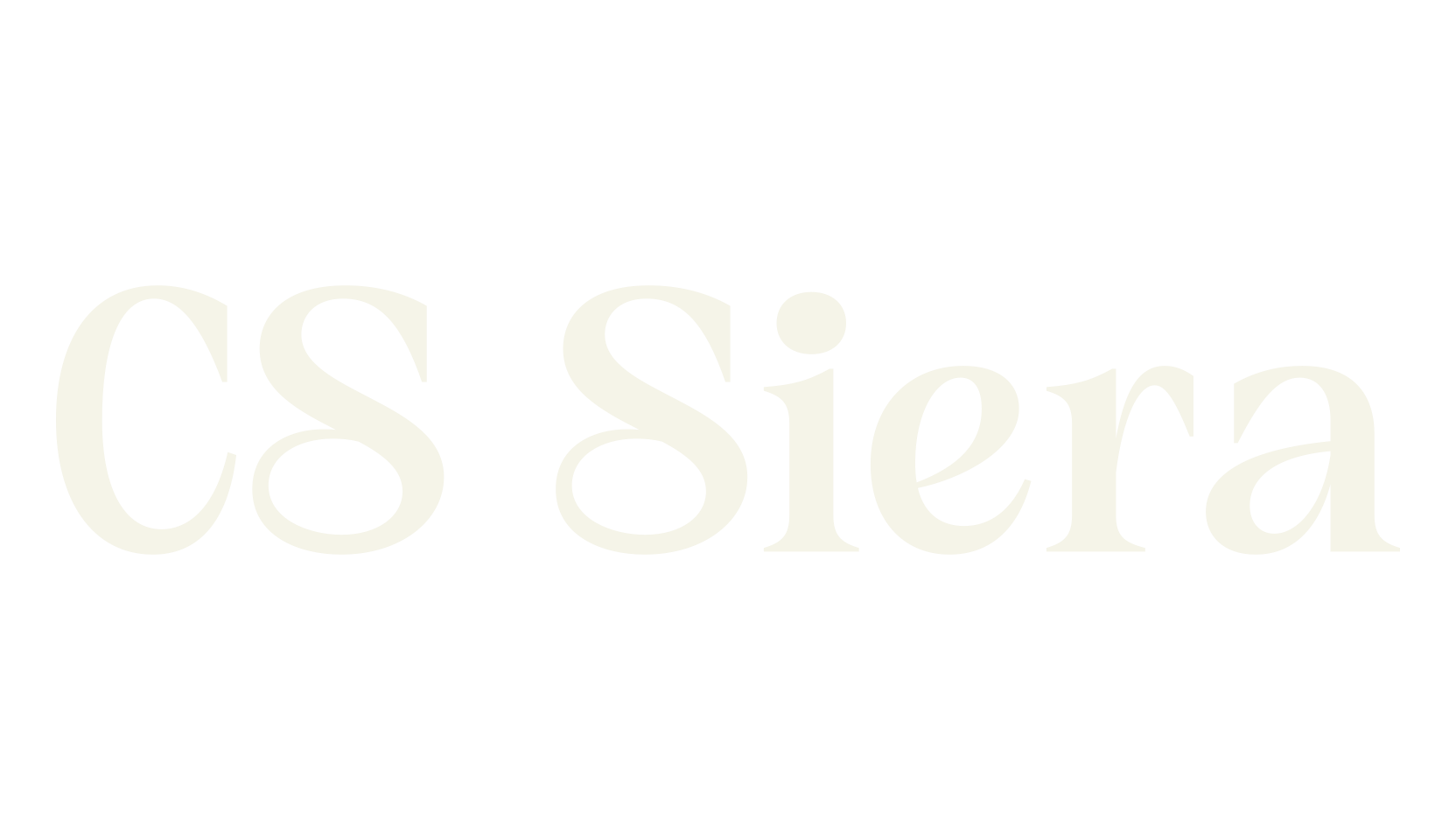 CS Siera, art deco font preview