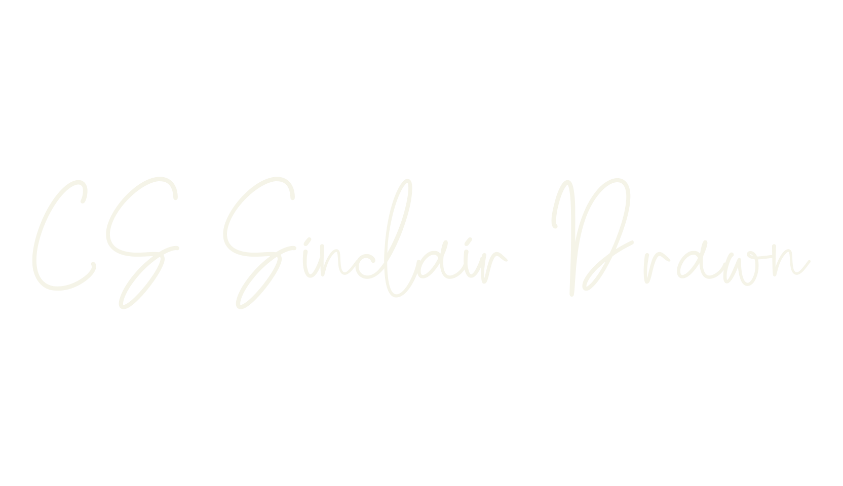 CS Sinclair Drawn, fashion script font preview