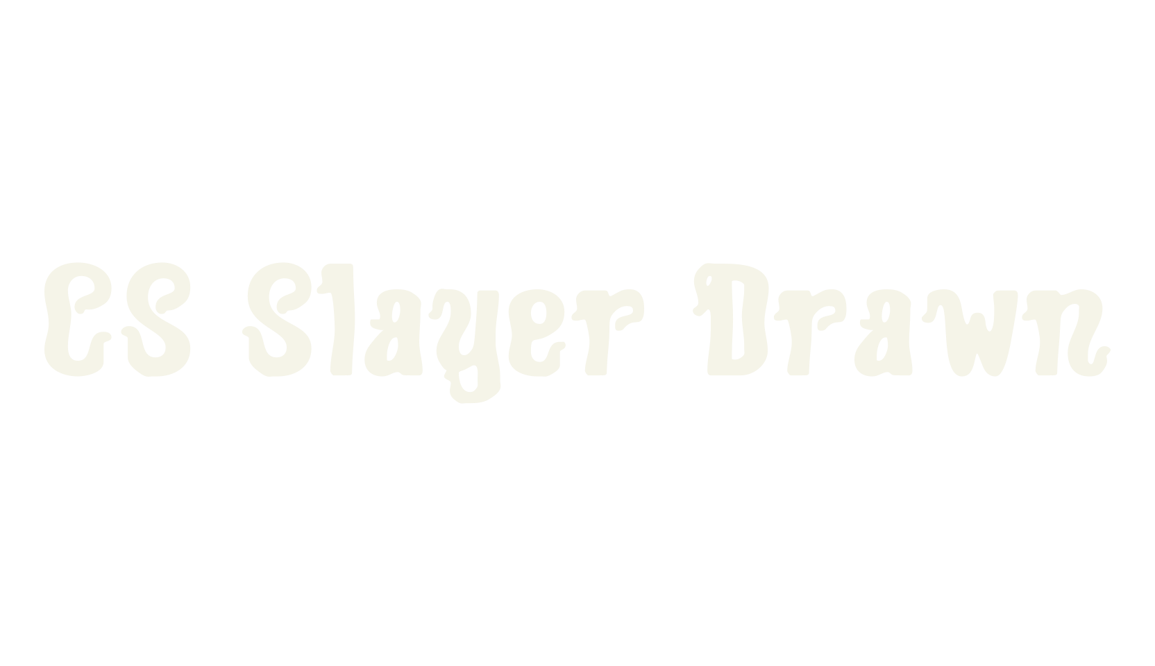CS Slayer Drawn, display market font preview