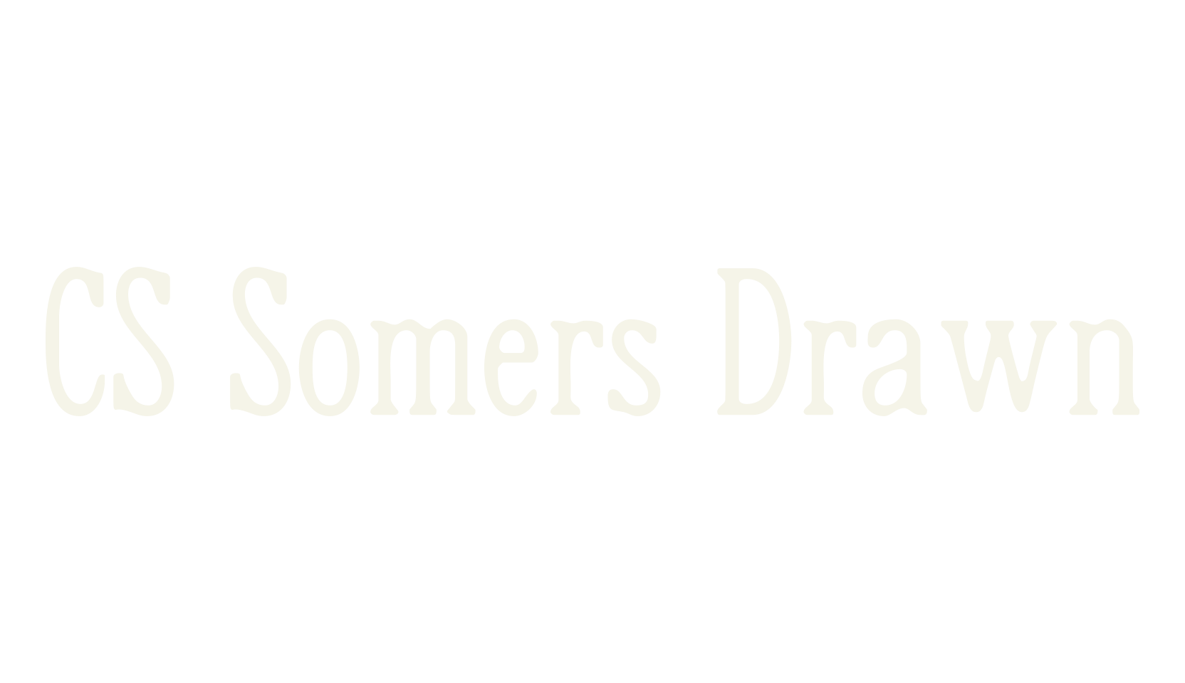 CS Somers Drawn, display market font preview