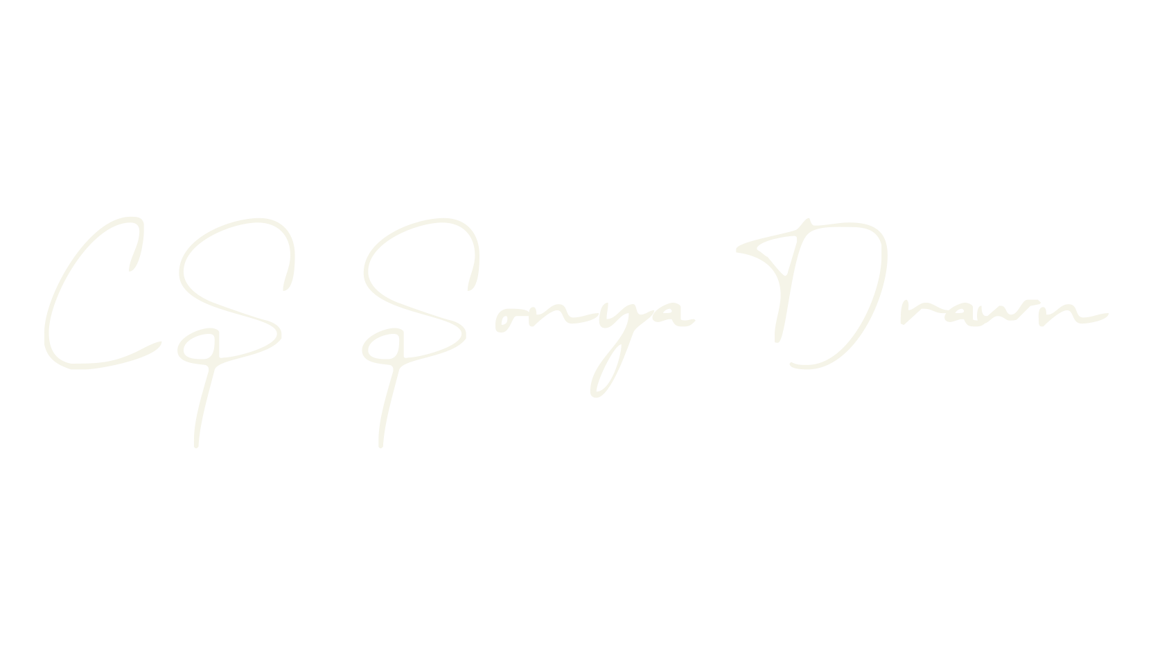 CS Sonya Drawn, handwritten font preview