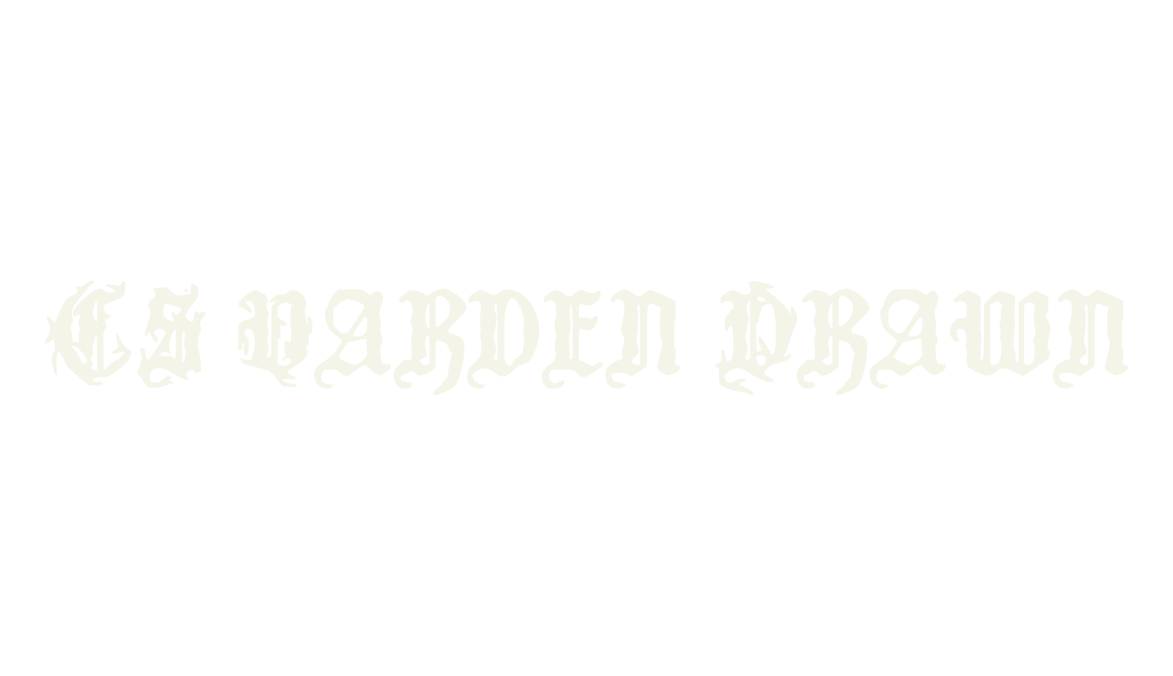CS Varden Drawn, fantasy font preview